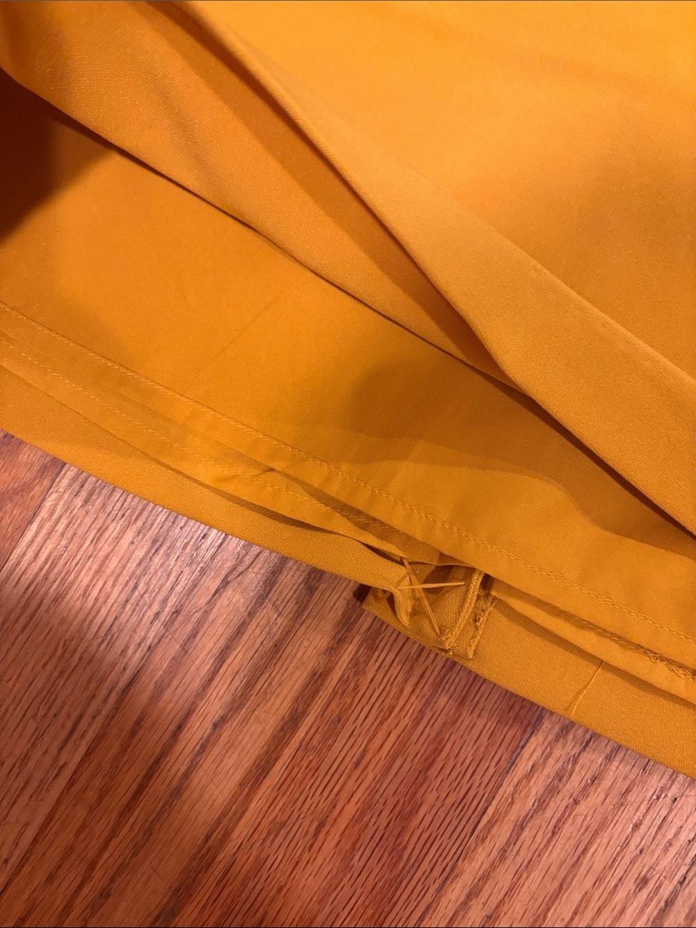 Banana Republic Pencil Skirt Womens 8 Mustard Yellow Excellent Tailored Office - Picture 2 of 7
